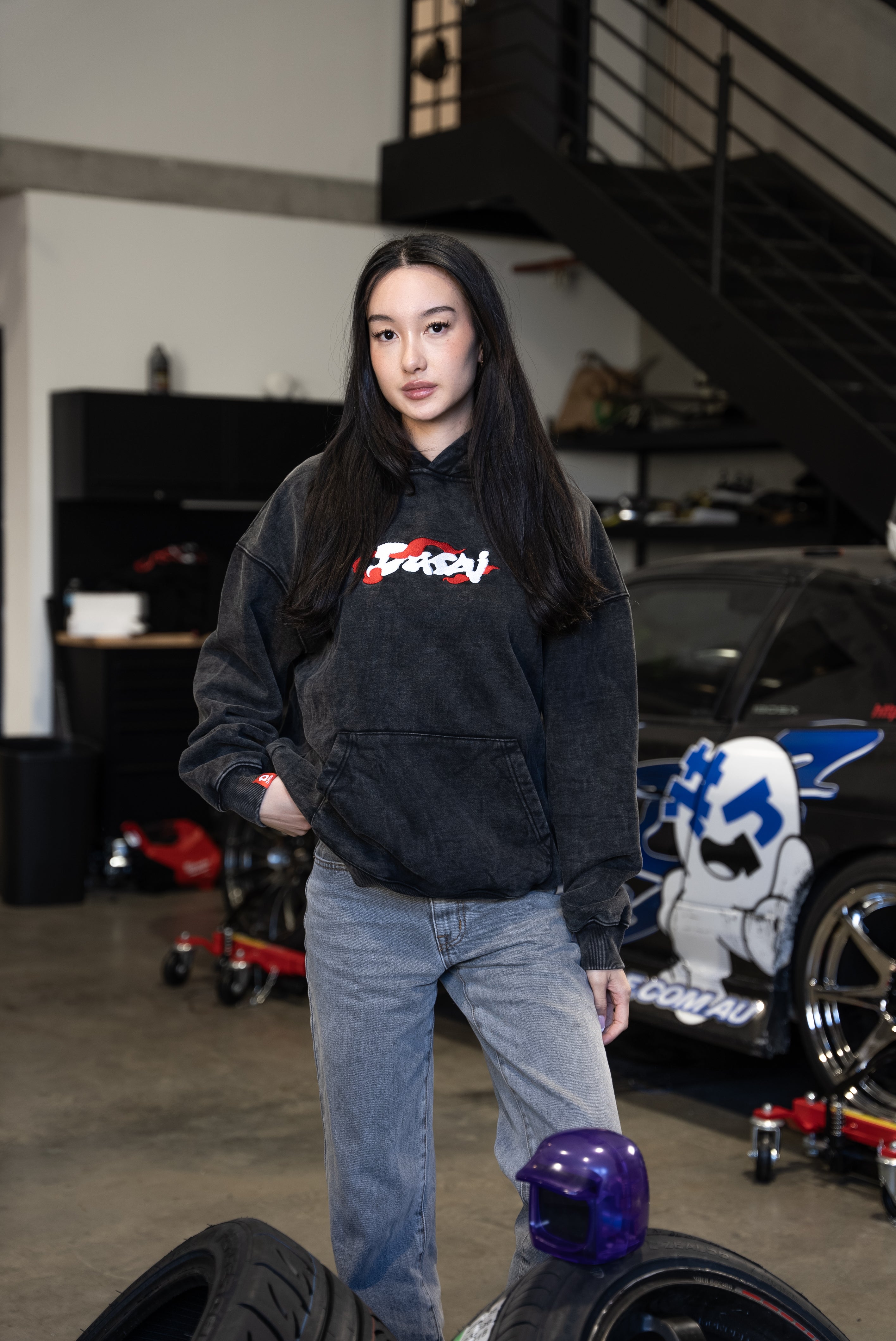 HAKONE RUN HOODED SWEATSHIRT