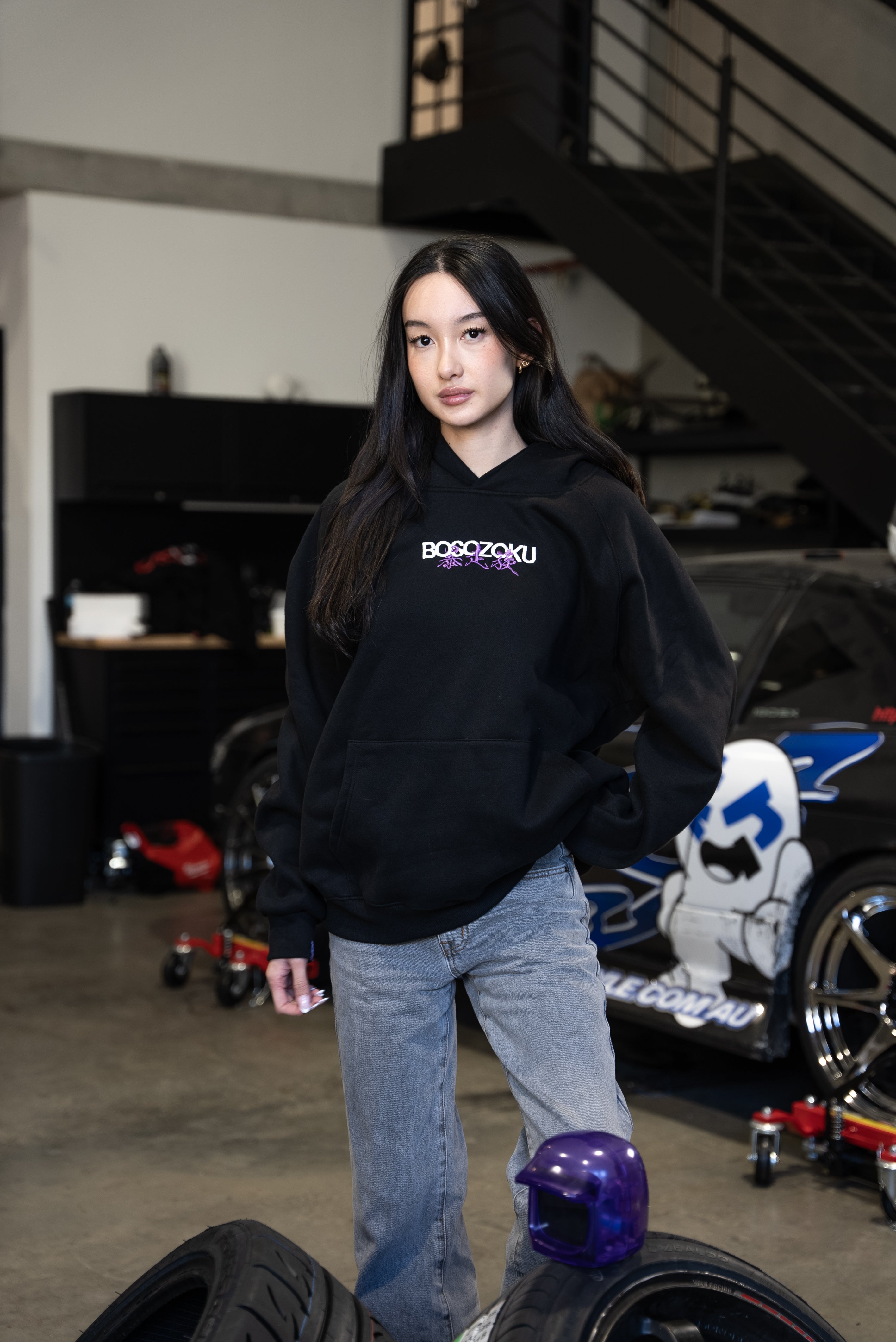 BOSO STYLE HOODED SWEATSHIRT