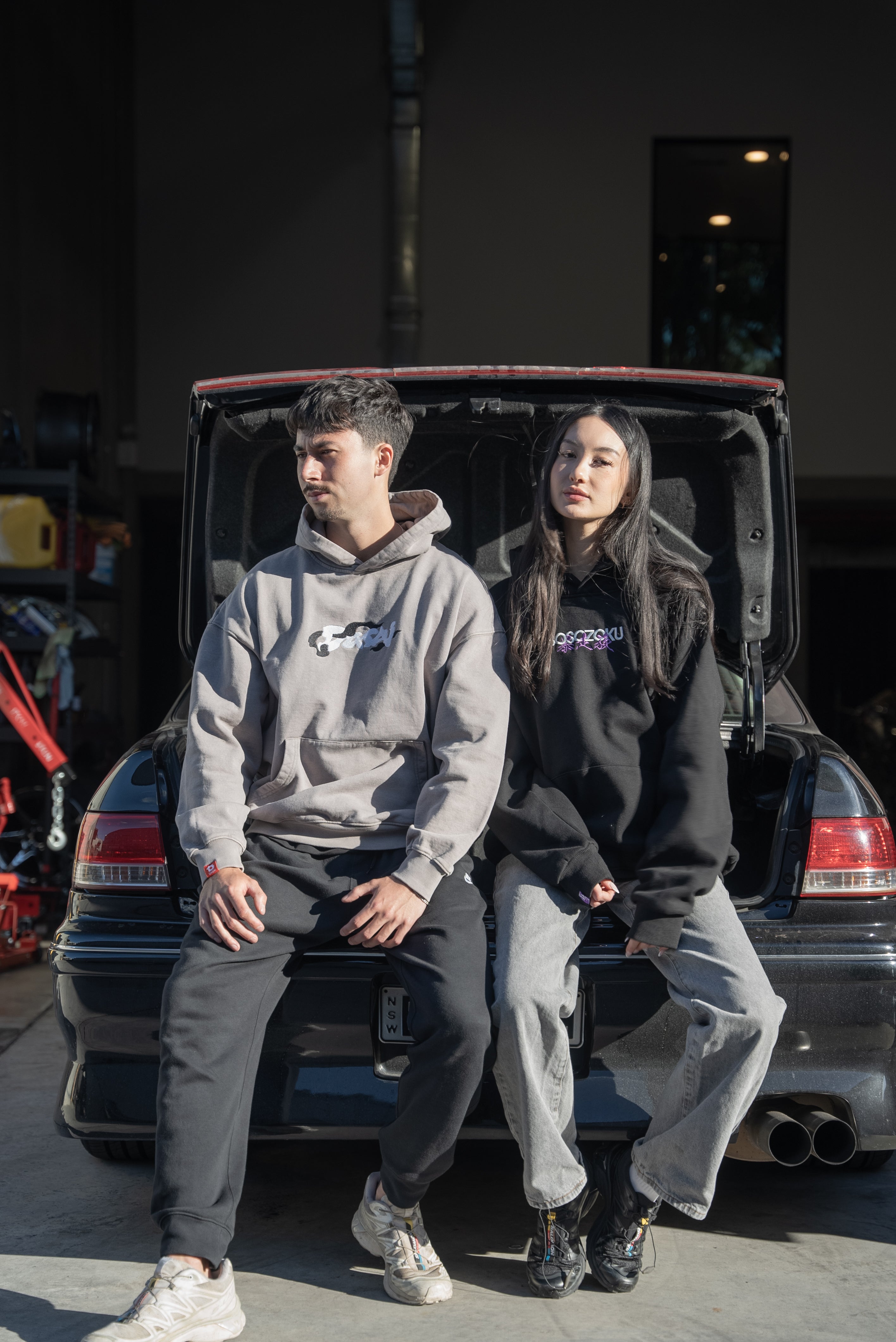 BOSO STYLE HOODED SWEATSHIRT