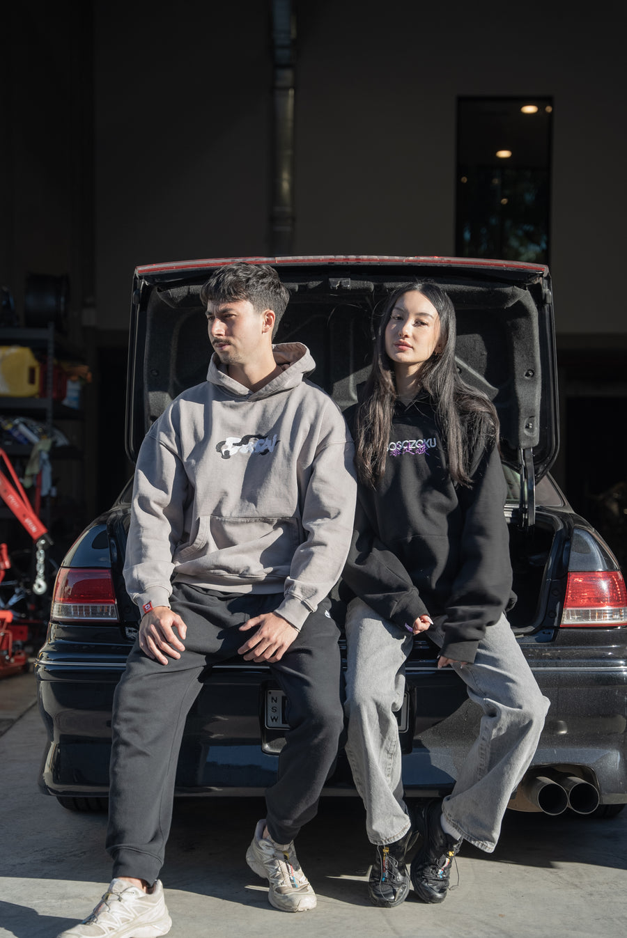 BOSO STYLE HOODED SWEATSHIRT