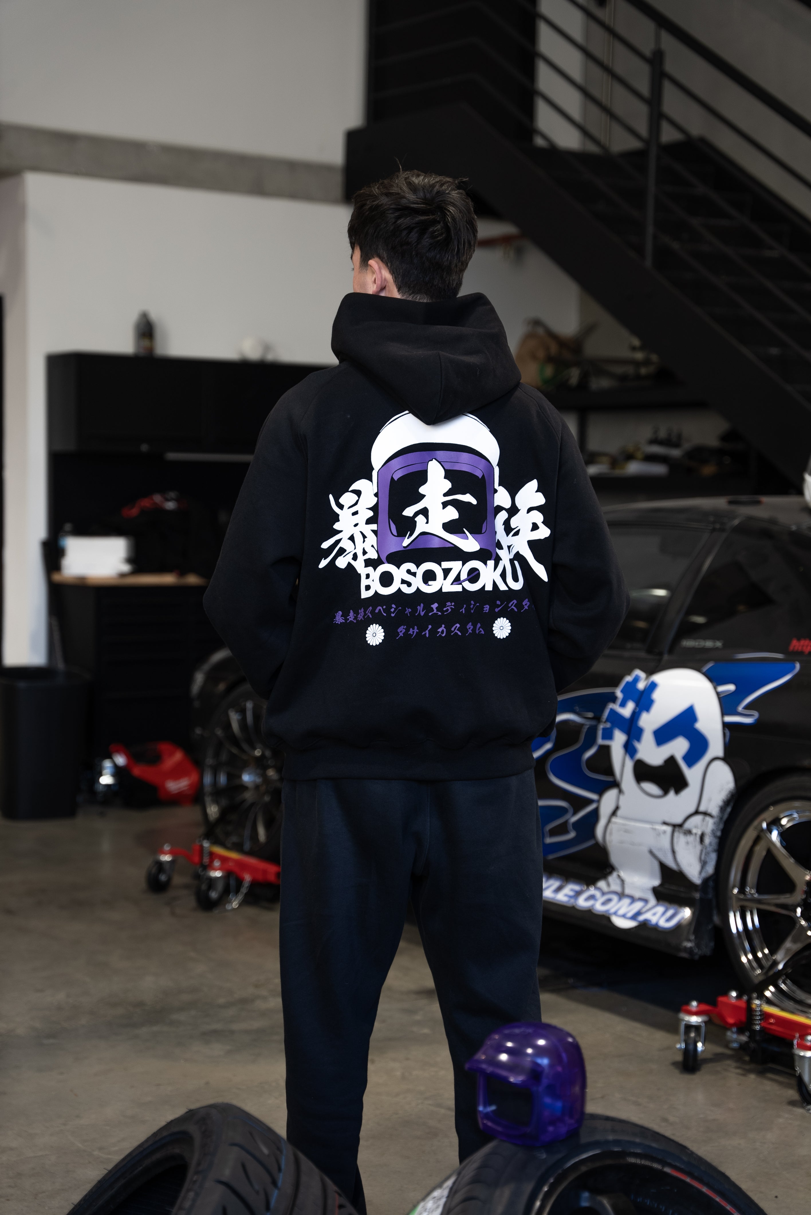 BOSO STYLE HOODED SWEATSHIRT