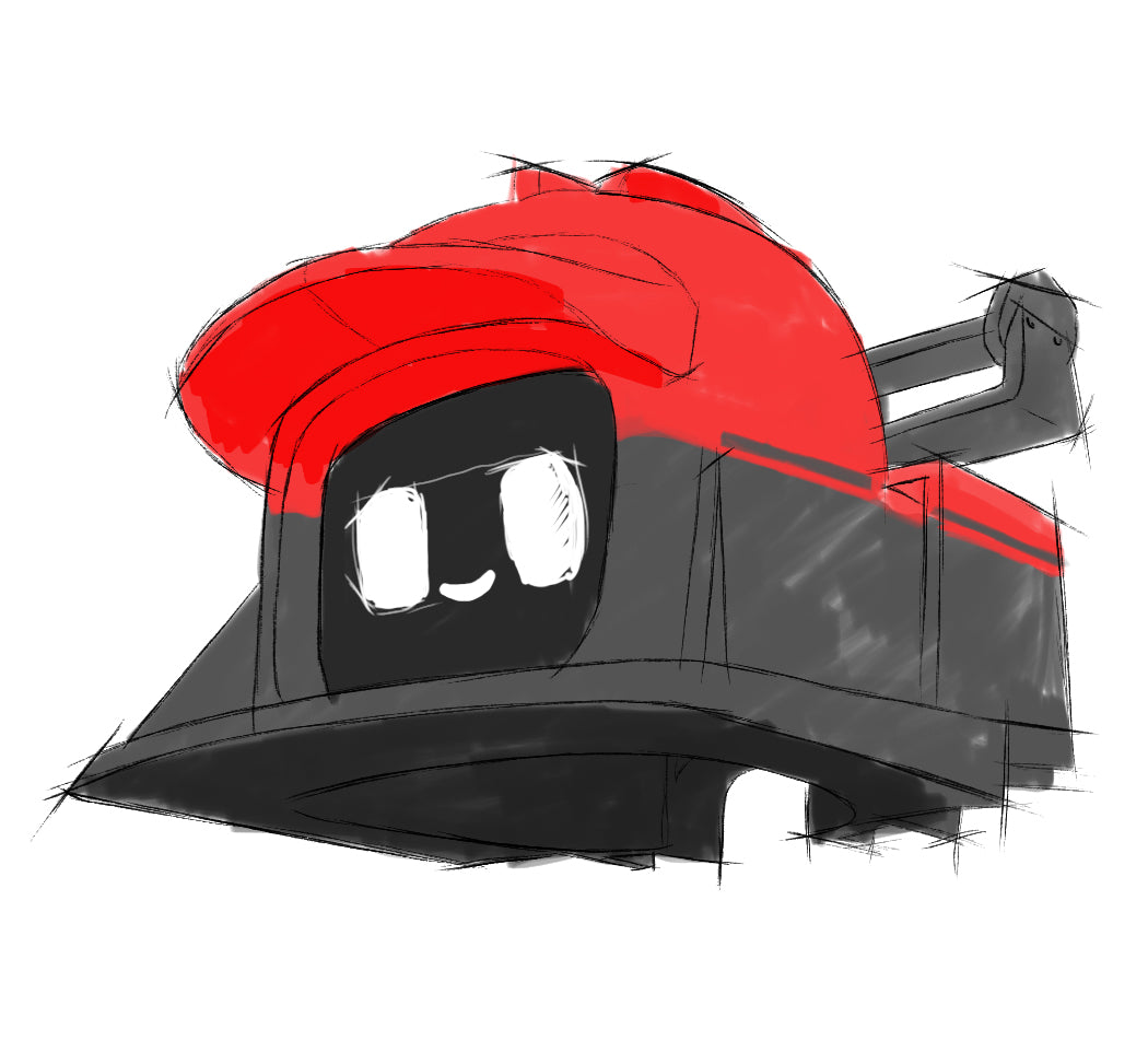 LB X dasai mochi helmet ER34 赤い Liberty Walk x Dasai Mochi GEN 3