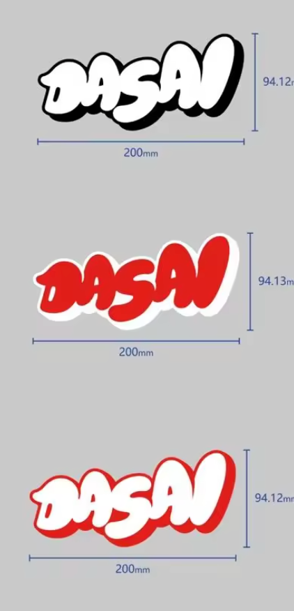 DASAI DUAL STYLE STICKER