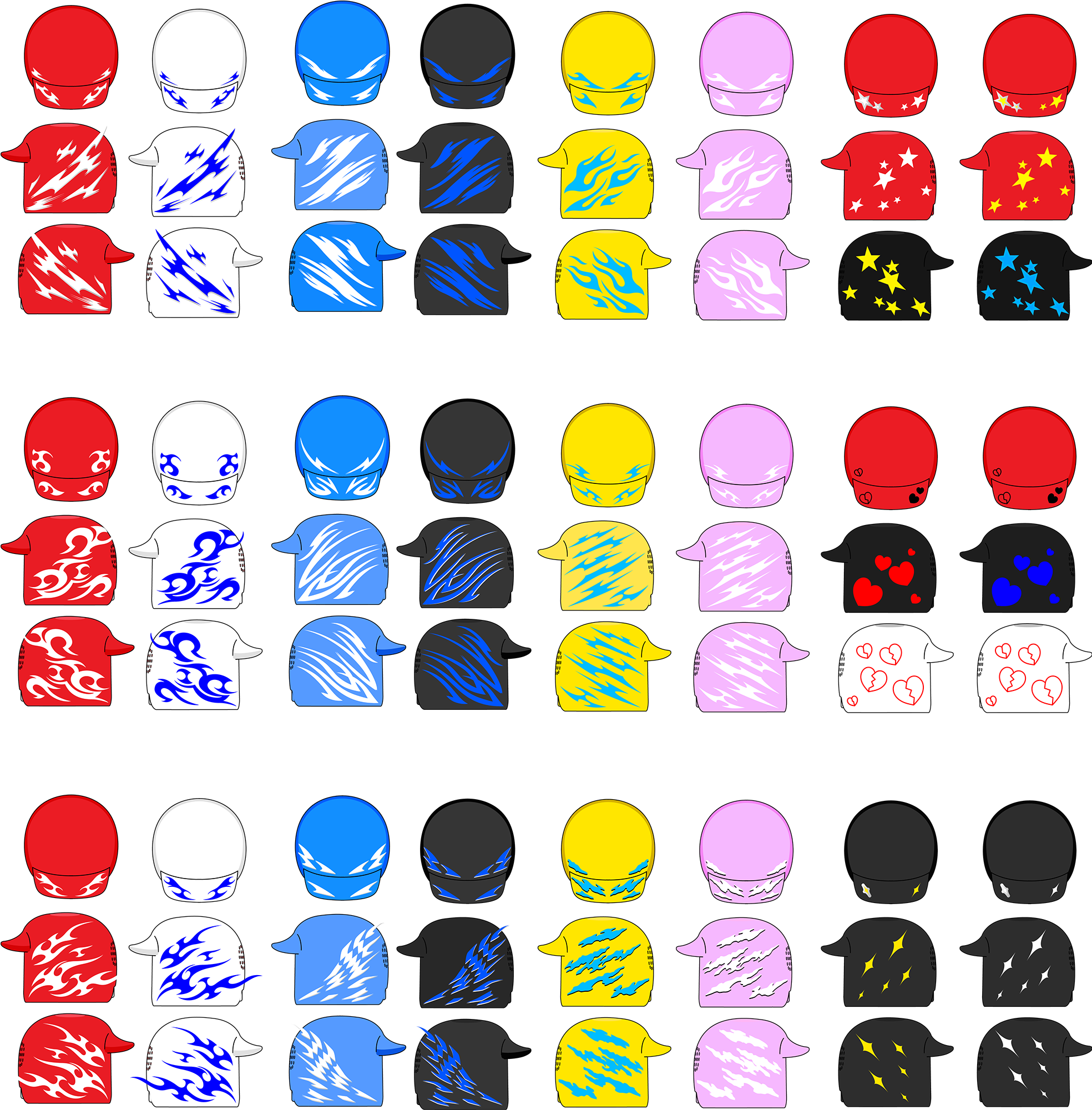 MOCHI LIVERY SHEET OPTION 2